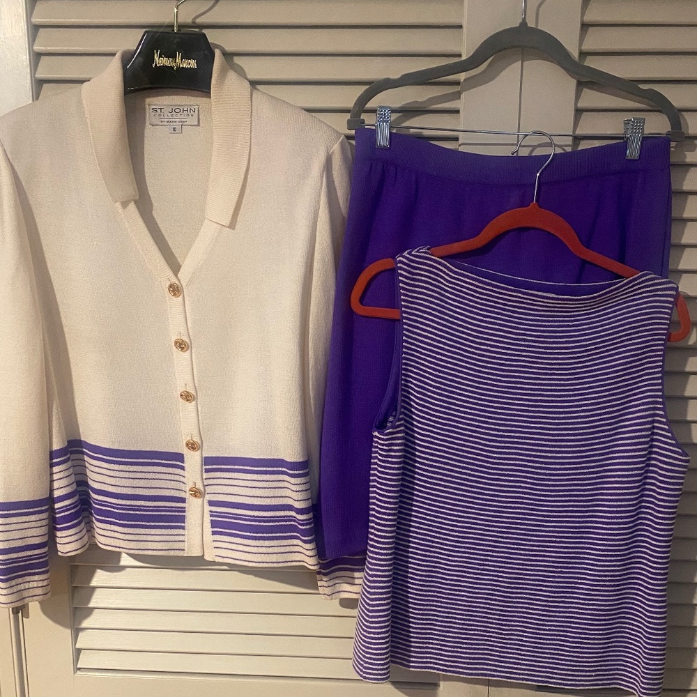 ST John Sweater Jacket - 3 piece